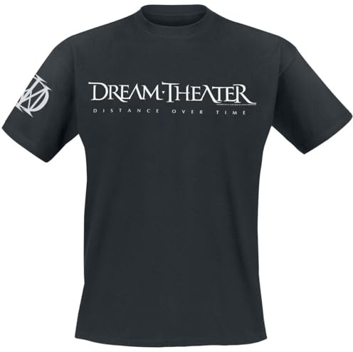 Dream Theater Logo Männer T-Shirt schwarz Band-Merch, Bands