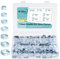 WiMas 140PCS 7-20mm Regolabile a doppio orecchio Fascette stringitubo Tubo di fissaggio Elementi di fissaggio Clip Kit