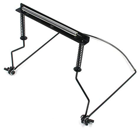 Geesatis Mundharmonika-Halterung, 10 Löcher, Metall, verstellbar, Hals-Halterung, 1 Stück