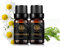 Aromatherapie Zypresse ätherisches Öl Set für Kerze & Seife machen, 100% reine Kamille ätherisches Öl Kit für Massage, 2X10ml therapeutische Grade Kamille Öle für Diffusor, 100% reine Zypressöle kit