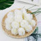 LIVILAN Künstliche Blumen, 25 Stück, Seide, Chrysanthemen-Kugel, weiße Blumensträuße, Hortensien, für Hochzeit, Brautjungfer, lebensechte Kunstblumen, Heimdekoration, DIY-Party, Weiß