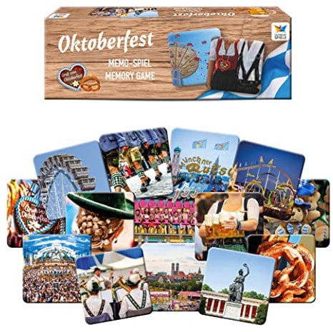 Starnberger Spiele - Oktoberfest ™ Memospiel - Kartenspiel für Erwachsene und Kinder ab 6 Jahren - Geschenk für Wiesn-Fans