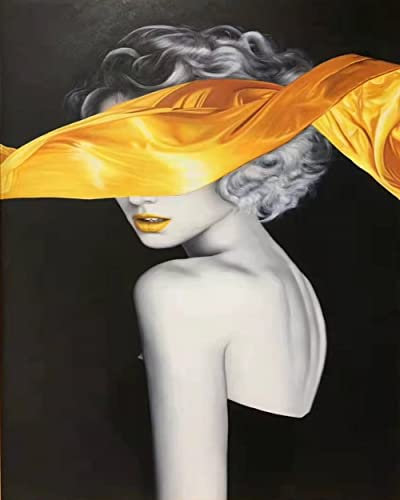 Personnalisez votre photo DIY Peinture par chiffres for les adultes débutants 4 0cm * 50cm Kit de peinture à l'huile sur mur de toile sans cadre avec pinceaux paysage peinture facile par chiffres for