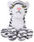Zappi Co Weiches und Flauschiges Plüschtier für Kinder – Plüschtiere, perfekt für Spielbegleiter, kuschelig und angenehm für Kinder (12-15 cm) (weißer Tiger)