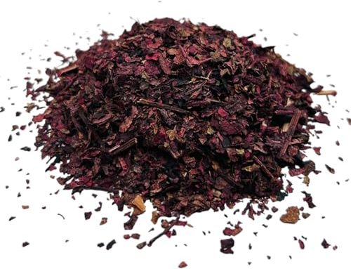 Feuilles de Vigne Rouge Séchées 85g - 1.95Kg Vitis Vinifera (460 grammes)