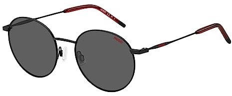 HUGO HG 1215/S Brille, Matte Black, 53 für Damen, Mattes Schwarz, 66