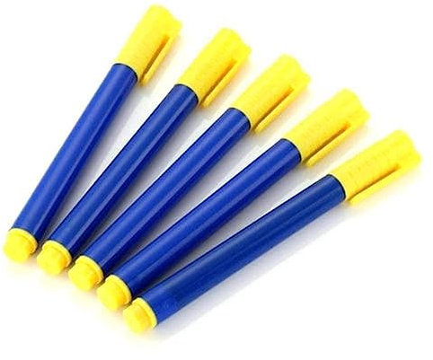 DHliIQQ 5 teile/beutel Wasserzeichen Fälschung Stift Geschmiedet Geld Stift Geld Tester B3K0 Stift Bank Mark Checker Geld