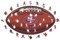 Iconic Puzzles, San Francisco 49ers Crest, 100% ökologisch nachhaltiges Holzpuzzle mit offizieller Lizenz, Größe S, 150 Teile