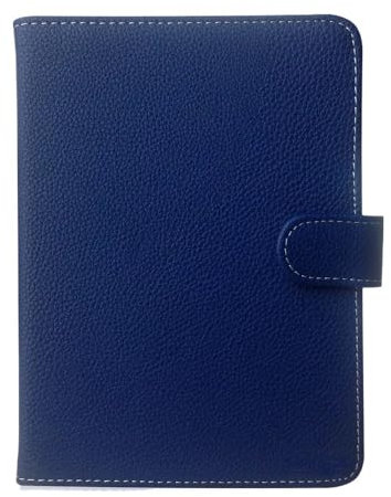 Custodia for eBook adatta for Kobo Nia Custodia for eReader da 6 pollici Custodia protettiva in pelle PU for eBook(Blue)