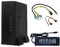 Pnuokn M09 Mini ITX Computer Case with Foot Stand, 180W Power, Industrial Control Case