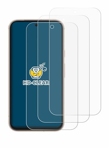 BROTECT Schutzfolie für Google Pixel 8a | 6 Stück Transparenter Displayschutz Made in Germany Klare Displayschutz-Folie Clear Einfache Montage Case-Friendly