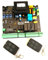 Schiebetor-Bausatz Elektronische Karte Motherboard Platine for Doppelflügel automatischen Drehtoröffner Motor 220VAC Elektrischer Toröffner-Bausatz(2 remote controls)