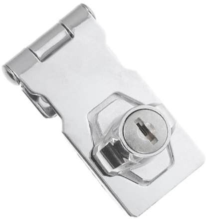 Veemoon 1 Jeu Serrure De Porte D'armoire Serrure De Vitrine Pour Magasin Serrure De Cave à Vin Serrure D'armoire à La Maison Serrures De Porte D'armoire Acier Inoxydable Silver