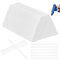 160 Piezas Barras de Pegamento Caliente, 7 mm x 120 mm Barras de Pegamento,Barras Silicona Transparente Universales para Pistola de Pegamento Caliente, Bricolaje, Artesanías