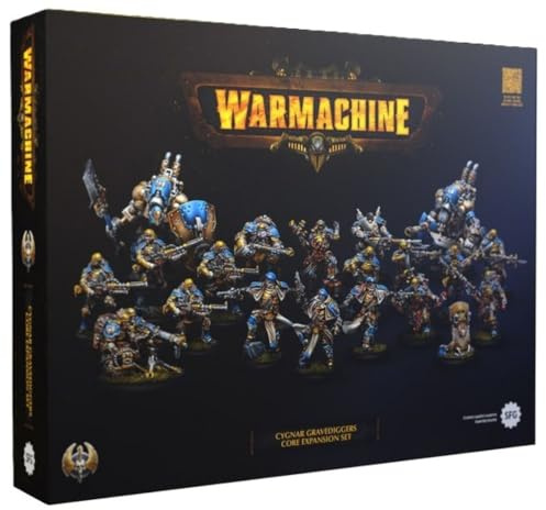 Steamforged Games Warmachine: Cygnar Gravediggers Core Expansion