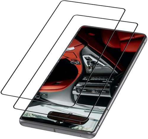 Beukei 2 Stück Schutzfolie für Google Pixel 7 Pro Panzer Schutzglas, Sicherheitsglas, 9H Härte, Anti-Kratzen für Google Pixel 7 Pro Schutzglas Film