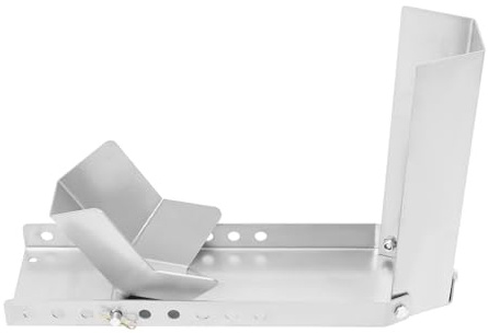 Donened - Soporte de montaje para motocicleta, balancín para moto hasta capacidad de carga 500kg, soporte para motocicleta adecuado, para neumáticos de 8-24 pulgadas, 60 x 16 x 40cm (Gris plateado)
