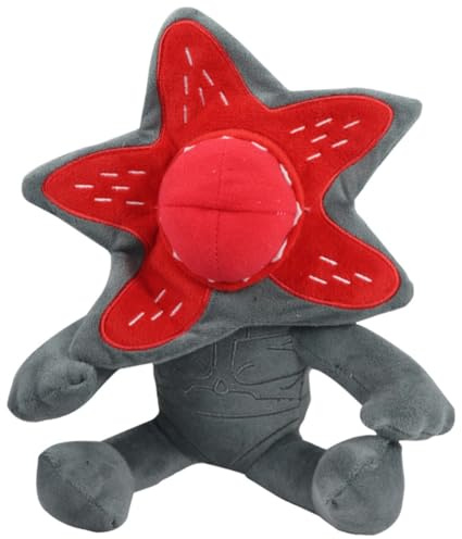Tikwisdom Fremde Dinge Plüsch Figur Spielzeug, Demogorgon Plüsch gefüllte Tiere Monster Horror Fremde Plüsche, Blumen Kopf Hund Plüsch Spielzeug,Kissen Puppe für Jungen Mädchen (Webseite)