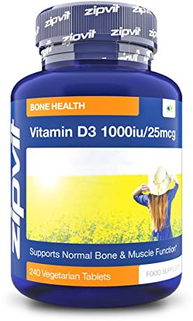 Vitamin D 1000iu 240 Micro Tablets. High Absorption Cholecalciferol D3. Maintains Bone and Muscle Function. Supports The Immune System.