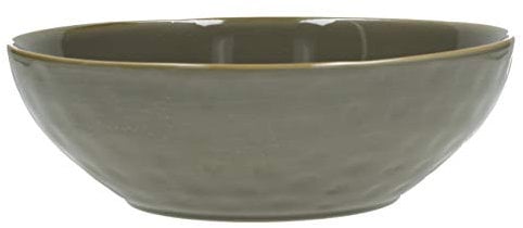 Rose & Tulipani – Ensaladera gris pardo – Muebles Casa, cocina – Línea Concierto de Colores – Stoneware – Ø 26 cm