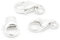 NaturSchatulle Karabinerverschluss 100% Sterling Silber 925 I 5 Stück Schmuckverschluss 10mm Karabinerhaken Kettenverschluss Basteln Schmuckherstellung
