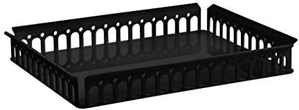 Kartell Piazza Bandeja, Nero, 48 x 37 x 6 cm