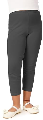 Merry Style Mädchen 3/4 Leggings aus Viskose MS10-131 (Graphit, 146)