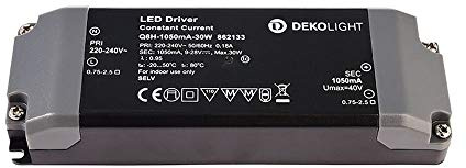 Deko-Light Q8H-1050mA/30W Schwarz