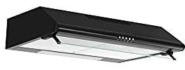 Glem GHC625BK cappa aspirante cappa cappa aspirante cappa cappa da cappa da 60 cm, portata d'aria massima (in m3/h): 265, livello sonoro Decibel mini. / max. (in dBA): 45/65