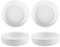 Cyimi 3.5 Ceramic Dipping Sauce Dishes Small Porcelain Soy Side Dish Sauce Bowls White Dipping Bowls Dinnerware Sets Sauces Dessert Snack Serving Dishes Set of 4
