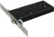 OMEC 5978 Elektrisches Einsteckschloss B.Q. INOX F.MM 25 DM M4 TRIPL + SCR H 64 mm Eingang 90 mm