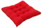 FeiliandaJJ Stuhlkissen mit Bänder, 35x35cm, Sitzauflage Bequemes Sitzkissen für Gartenstuhl Büro Boden Balkon Chair Cushion (Rot, One Size)
