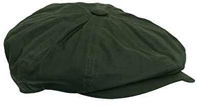 Walker and Hawkes - Danesford - Gorra Baker Boy Wax de 8 Paneles