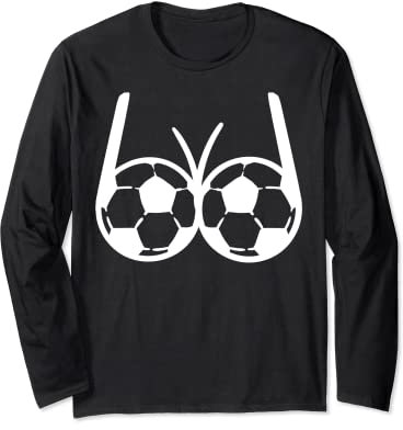 Lustiges Fussball Sport BH Fußballfan Ballsport Langarmshirt