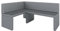 Eckbank Akiko Corner Bench - Eckbankgruppe für Ihrem Esszimmer, Küche modern, Sitzecke, Essecke. Perfekt für Küche, Büro und Rezeption. Solide und Starke Verarbeitung. (Soft 29, 142x196cm Links)