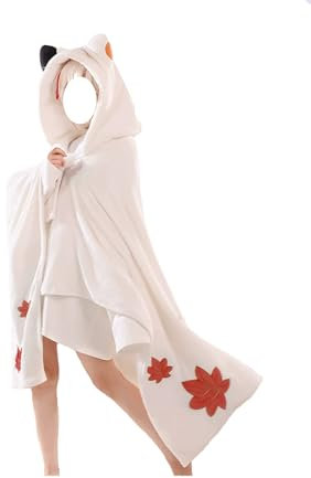 Tomioka Cosplay-Klimaanlagen-Decke, Anime-Cosplay, Kapuzenumhang, Schal, Wickeltuch, Nickerchen, Steppdecke, Kapuzenumhang, Kazuh, Einheitsgröße