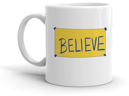 Ted Lasso A.F.C. Richmond Believe Sign White Mug - 325 ml