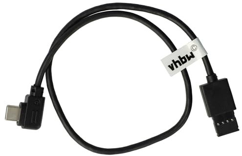 vhbw Cavo di controllo compatibile con Canon EOS RP, R6 zu DJI Ronin Gimbal - 35 cm