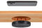 kalb | Drahtloses Ladegerät 15W Unsichtbar 85mm x 13,5mm Universell Geschützt Induktives Laden QC 3.0 USB Plug & Play schwarz