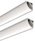G.W.S® Corner LED Profile, 2-Pack Aluminium Channel for LED Strip Light, 1 Metre 15.7mmx15.7mm (008-M1616)