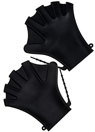 Anneome Verstellbare Schwimmbadhandschuhe Tauchhilfshandschuhe Aus Hochwertigem Silikonmaterial Für Wasserfitnesskurse Schwimmen Und Andere Wasseraktivitäten