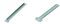 PLACO® - Lot 100 pièces Suspentes Maxi 300 Stil F 530 Placoplatre – 30 x 4,3cm – H85400000 & Lot de 100 Suspentes Longue Stil® F 530 171 mm Placo® pour charpente bois