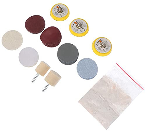 Gatuida 1 Satz Polierset Kfz-Werkzeuge Polierscheiben für Automobile polierpads polishing pad Polierscheibe für Bohrer Polierwerkzeuge für Autos Wollräder Seltenerdpulver aus Wolle