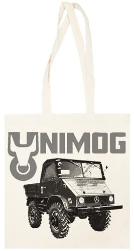 Unimog Oldschool Unisex Beige Totebag Wiederverwendbare Tasche