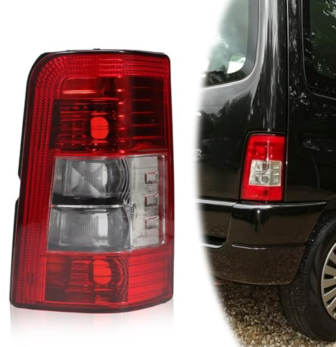 Anlseiod Rücklicht rechts für Peu*geot Partner Citroen Berlingo 2003-2008 Rückleuchten Auto Kompatibel mit 6351CX 6351Y8 6351Z0(Rücklicht ohne Platin)