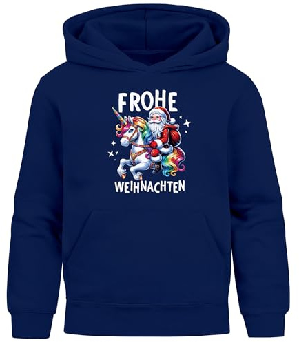 MoonWorks® Kinder Hoodie Weihnachten Pullover Weihnachtsmotive lustige Geschenk Weihnachtsoutfit Mädchen Jungen