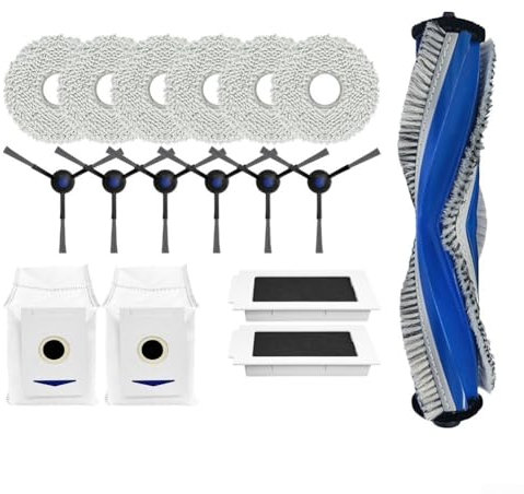 Roller Side Brush Hepa Filter Dust Bag Mop Cloth Bracket Sweepers Accessories