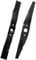 IDEASURE 72511-VE1-020 & 72531-VE2-020 Mower Blades Kit, Mulching Mower Blades for 21 Deck, Compatible with Hon-da HRB215 HRB216 HRB217 HRM215 HRR216 HRS216 HRT216 Lawn Mower