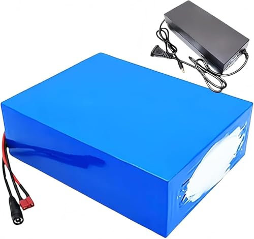 Batteria Per Bici Elettrica 72 V 20 Ah, Con Caricabatterie, Batteria Agli Ioni Di Litio Per Bici Elettrica, Protezione BMS Integrata Per Motore Da 200-1600 W 72V 20Ah,XT60