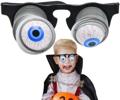 Ahuuen Halloween Augäpfel, Lustige Halloween Party Brillen, Party Geschenke Für Weihnachtsfest Streich Karneval Spiele Aktivitäten Zirkus Events